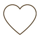 Heart icon representing the luxury materials used in Pixie Collective Purse Pillows, safe for delicate designer handbag leathers